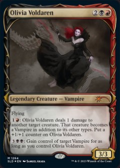 Olivia Voldaren Secret Lair Drop - Fang Frame